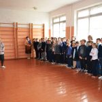 13 ноября в спортзале СОШ №3 корпус 1 состоялось очередное вручение знаков ГТО школьникам