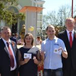 9 мая на центральной площади города Рассказово состоялось вручение золотых знаков ГТО