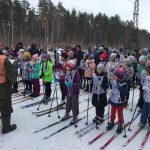 Первенство  города  по  лыжным  гонкам  в  зачет  нормативов  ВФСК  ГТО  среди  обучающихся